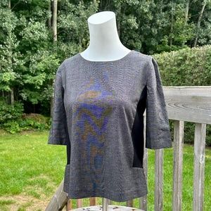 DKNYC ⎮ Half sleeve blouse